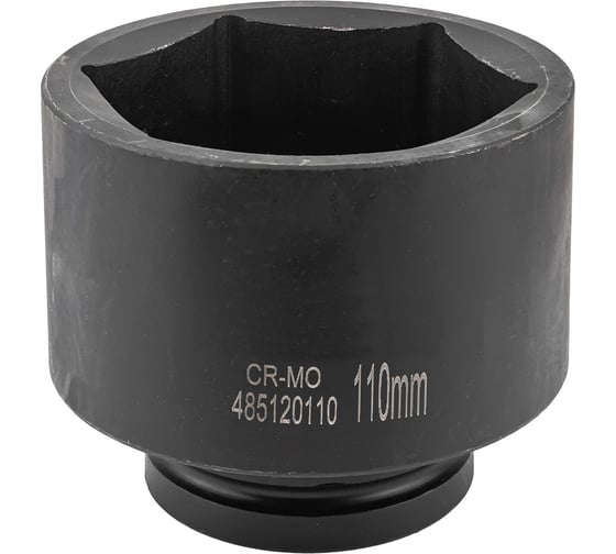 Головка ударная глубокая 6-гранная JCB 110 мм, 1''DR JCB-485120110(62295) 1