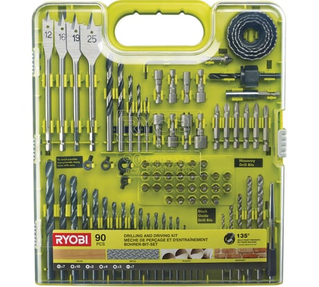 Набор бит и сверл RAKDD90 Ryobi 5132004665