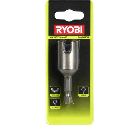 Насадка для барашковых гаек RAKWNDB (1/4") Ryobi 5132003399