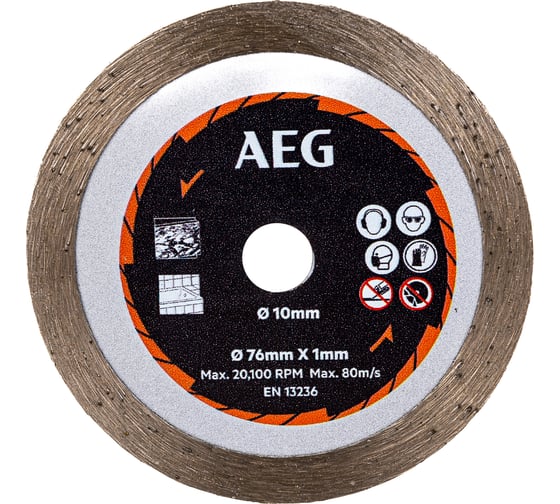 Диск алмазный для отрезной машины AAKMMTC01 AEG 4932478589