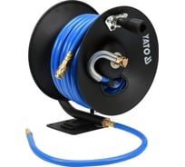 Шланг пневматический армированный на катушке (15 м; 10 мм) YATO YT-24240