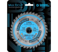 Диск пильный по мультиматериалам 125х22.23/20 мм Z=36 TCG MultiCut Diamond Industrial DIDM125Z36