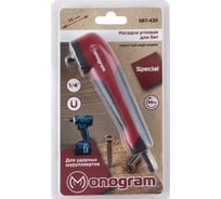Насадка угловая для бит 1/4" MONOGRAM 087-430