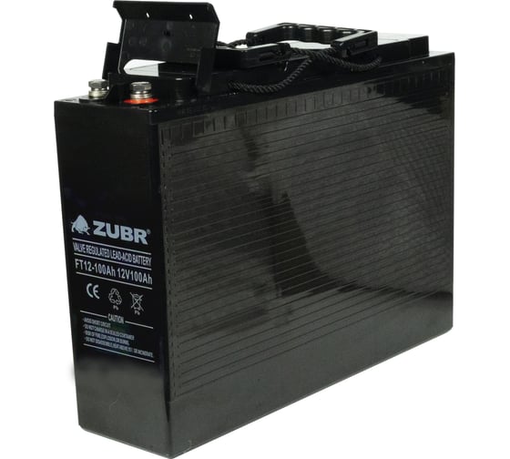 Аккумуляторная батарея ZUBR FT12-100Ah 12V100Ah FT12-100(ZUBR) 1