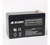 Аккумуляторная батарея ZUBR HRL 12-34W, Китай HRL12-34W(ZUBR)