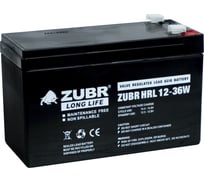 Аккумуляторная батарея ZUBR HRL12-36W, Китай HRL12-36W(ZUBR)