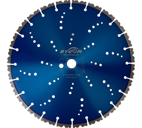 Диск алмазный по граниту и строительным материалам 350 мм Премиум BYCON DGRP3035350