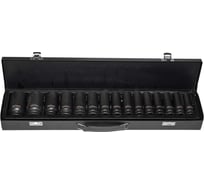 Набор головок ударных удлиненных Промлайн 1/2 шестигранные (10-32мм, 15 предметов) ПЛ024902_z025