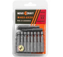 Биты (10 шт; 8x50 мм; HEX) NOVOCRAFT B46-21-050080A