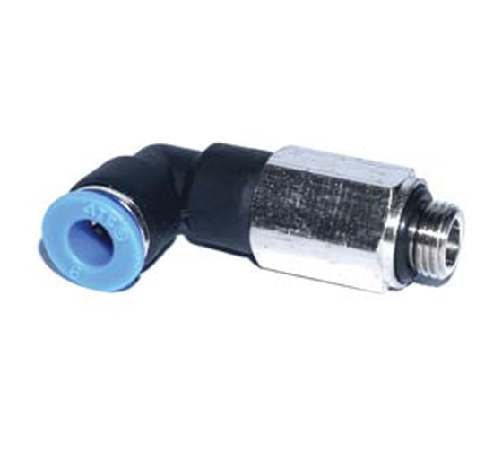Фитинг угловой удлиненный (1/4М; 8 мм) AiRTAC X-EPLL802G 1
