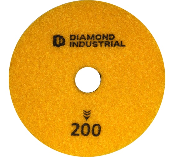 Круг алмазный шлифовальный АГШК черепашка 125 мм №200 класс AAA Proff Diamond Industrial DIDCHD125Z200