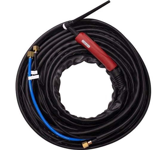 Горелка Aurora TIG 20 250A(100) M12x1, 1/4G, 3/8G, 8м-вода (без управляющих разъемов) 12161 1
