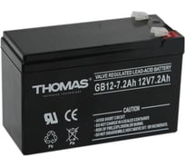 Аккумулятор THOMAS GB 12-7.2Ah T1 GB12-7.2-T1(Thomas)