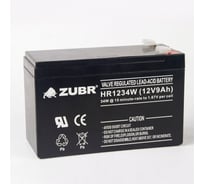 Аккумуляторная батарея ZUBR HR12-34W 12V9Ah HR12-34W(ZUBR)