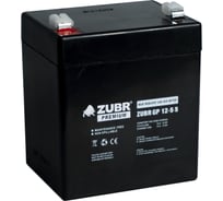 Аккумуляторная батарея ZUBR GP 12V 5Ah, Китай GP12-5(ZUBR)