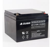Аккумуляторная батарея ZUBR HR12-100W 12V28Ah, Вьетнам HR12-100W(ZUBR)