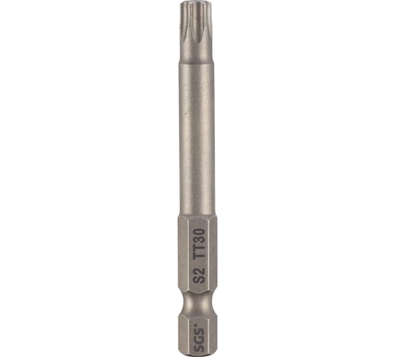 Бита SGS TORX с отверстием T30Hх65мм S2 1шт 6365-TT30
