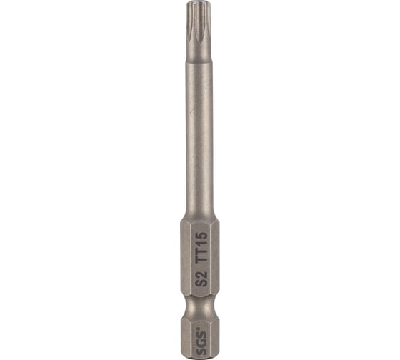 Бита SGS TORX с отверстием T15Hх65мм S2 1шт 6365-TT15 1