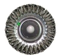 Щетка дисковая жгутовая EuroBrush Д150x13x22,2, ворс нерж сталь 0,50 код 13-035 EB-DSS5