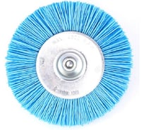 Щетка дисковая OSBORN Д100x10 с хв-м д6, ворс синий полимер абразив P180 код 1-137 600.591-0182