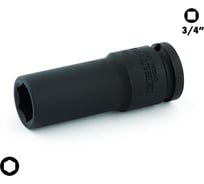 Головка торцевая ударная шестигранная удлиненная IZELTAS 17 мм, 3/4DR 14000004504