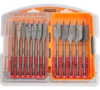 Набор сверл перовых по дереву INGCO 12 шт INDUSTRIAL AKDL1206