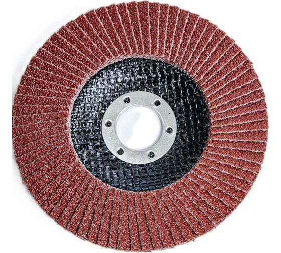 Круг лепестковый торцевой КЛТ STRONER 125х22.2 мм, P40, 10 шт/уп fdi12540-10