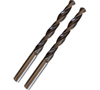 Сверло по металлу спиральное ИНСТРУМЕНТ - ЦЕНТР 9.6 мм, Р6М5, 2 шт 18633-2