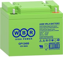 Аккумулятор для ИБП WBR GP12400 12В, 40 Ач УТ-00000220