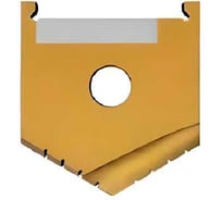 Пластина к перовому сборному сверлу ИНСТУЛС 38.0x7х40.5 мм, Р6М5, ГОСТ 25526-82 00001882379