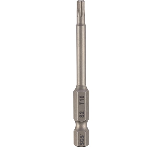 Бита SGS TORX T10, 50мм S2 1шт 6350-T10 1