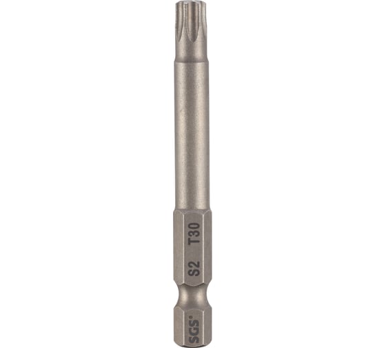 Бита SGS TORX T30, 50мм S2 1шт 6350-T30 1