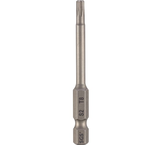 Бита SGS TORX T8, 50мм S2 1шт 6350-T8 1