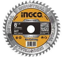 Диск пильный по алюминию TCT (210х30 мм; 60Т) INGCO TSB321023