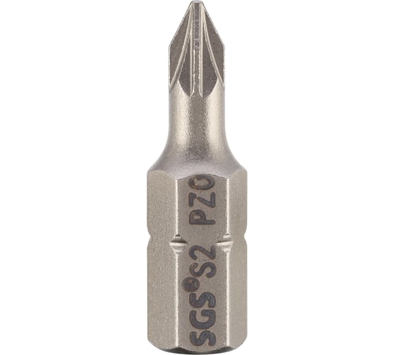 Бита SGS PZ0, 25мм S2 1шт 6325-PZ0