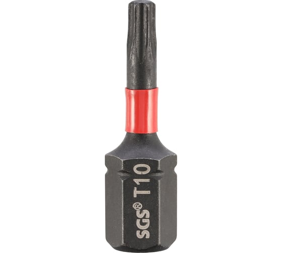 Бита SGS ударная TORX T10, 25мм Impact S2 1шт 6325-T10-IB 1