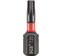 Бита SGS ударная TORX T20, 25мм Impact S2 1шт 6325-T20-IB