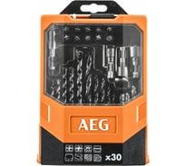 Набор бит и сверл AAKDD30 30 предметов AEG 4932472023