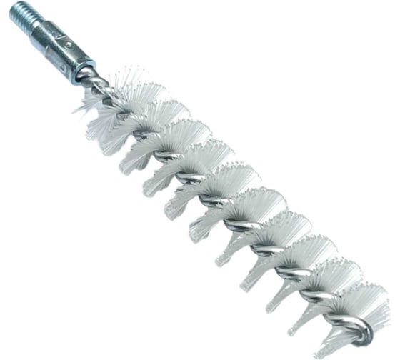 Щетка ерш Lessmann, Д20x80x115мм М6, PA 0,35мм 500820 1