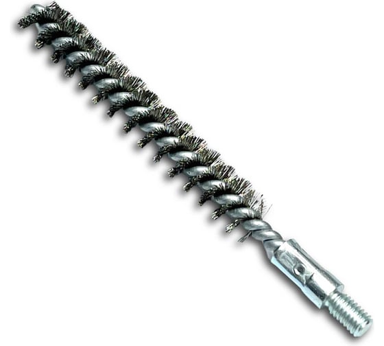 Щетка ерш Lessmann, Д12x115x80 М6, ROF 0,15мм 500512