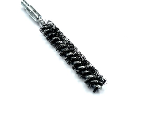 Щетка ерш Lessmann, Д15x80x115мм М6 STA 0,15мм 500315