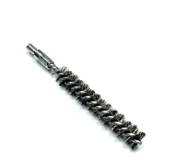 Щетка ерш Lessmann, Д14x80x115мм М6, ROF 0,15мм 500514
