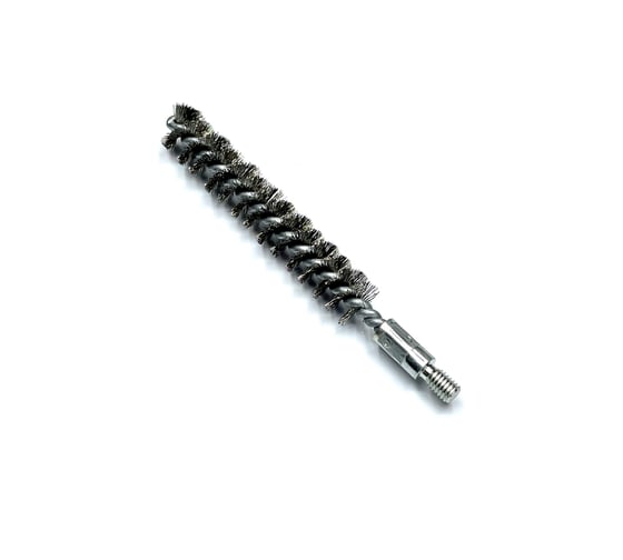 Щетка ерш Lessmann, Д14x80x115мм М6, ROF 0,15мм 500514
