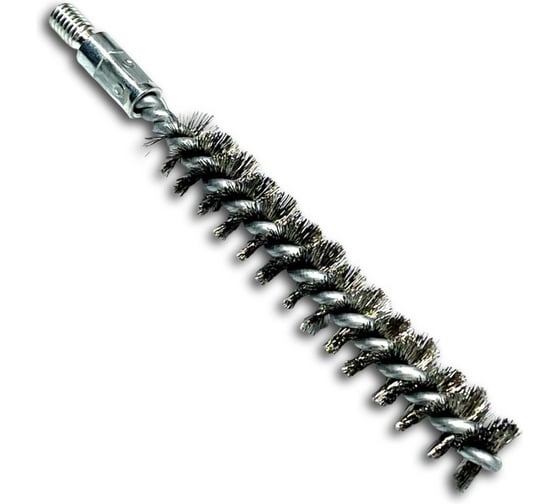 Щетка ерш Lessmann, Д14x80x115мм М6, ROF 0,15мм 500514