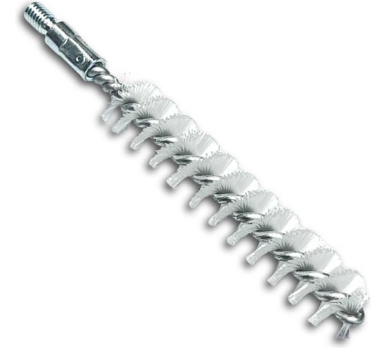 Щетка ерш Lessmann, Д15x80x115мм М6, PA 0,35мм 500815