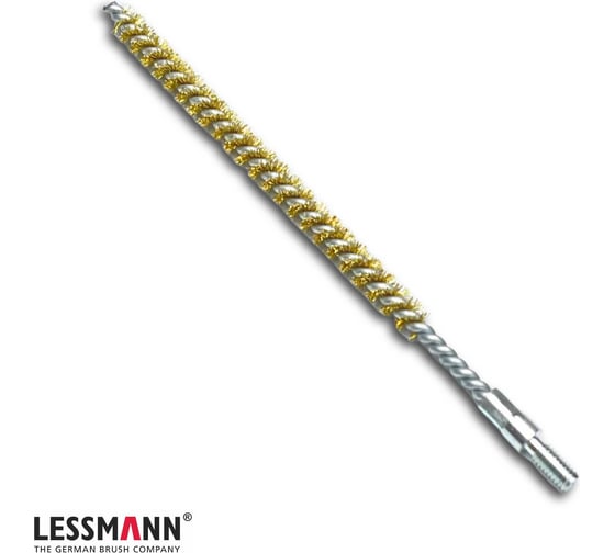 Щетка ерш Lessmann, Д6x80x115мм М4, MES 0,10мм 501701 1