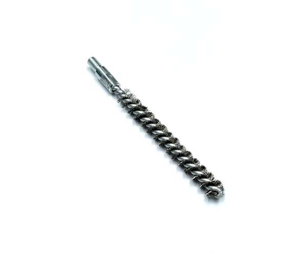 Щетка ерш Lessmann, Д10x115x80 М6, ROF 0,15мм 500510 1