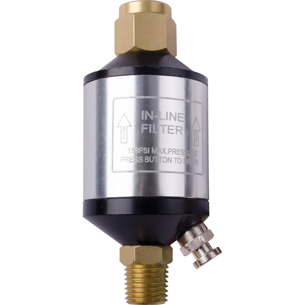 Мини фильтр в металлическом корпусе для покрасочного пистолета 1/4 ...