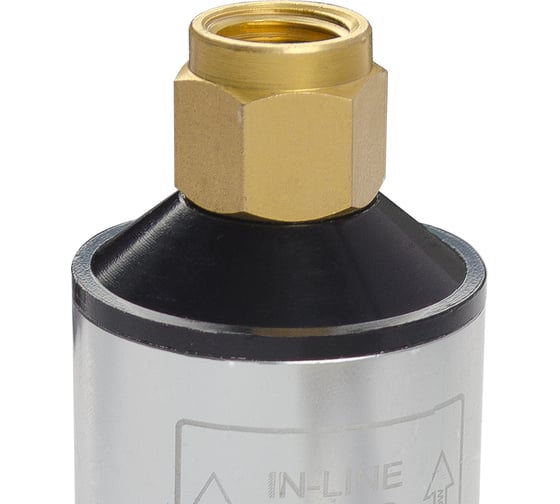 Мини фильтр в металлическом корпусе для покрасочного пистолета 1/4 INTERTOOL PT-1403