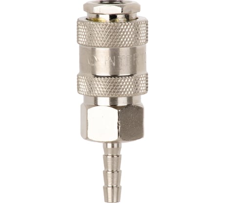 Соединение быстроразъемное на шланг 6 мм INTERTOOL PT-1801